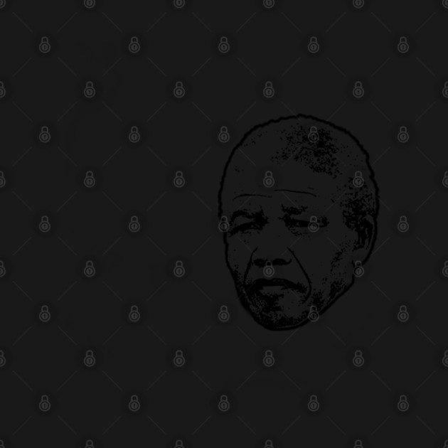Nelson Mandela head by UrbanLifeApparel
