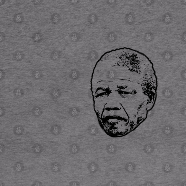 Nelson Mandela head by UrbanLifeApparel