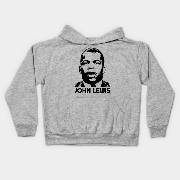 John Lewis, Black History Kids Hoodie by UrbanLifeApparel