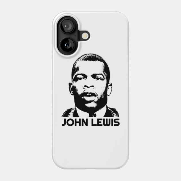 John Lewis, Black History Phone Case by UrbanLifeApparel