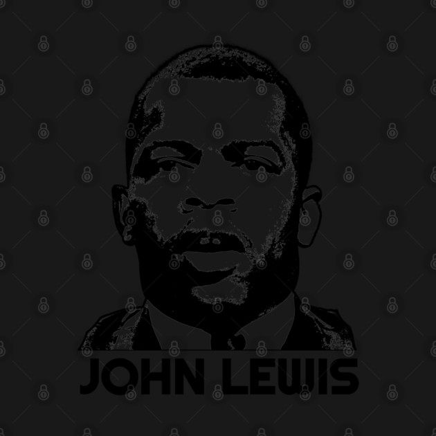 John Lewis, Black History by UrbanLifeApparel