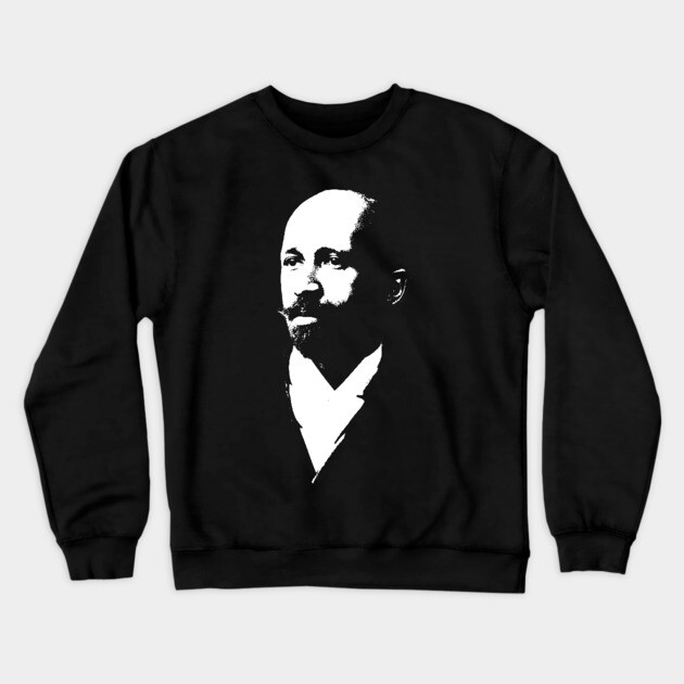 W. E. B. Du Bois, Black History Crewneck Sweatshirt by UrbanLifeApparel