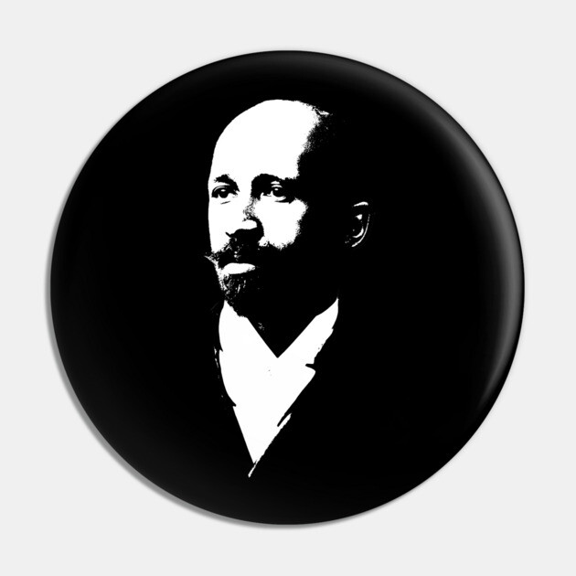 W. E. B. Du Bois, Black History Pin by UrbanLifeApparel