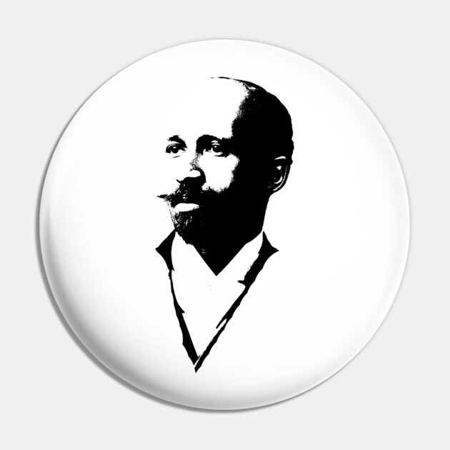 W. E. B. Du Bois, Black History Pin by UrbanLifeApparel