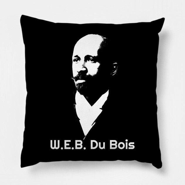 W. E. B. Du Bois, Black History Pillow by UrbanLifeApparel
