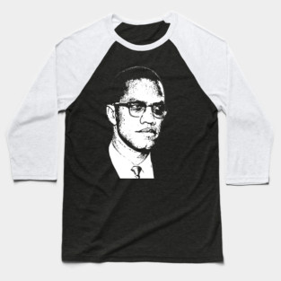 Malcolm X Baseball T-Shirt