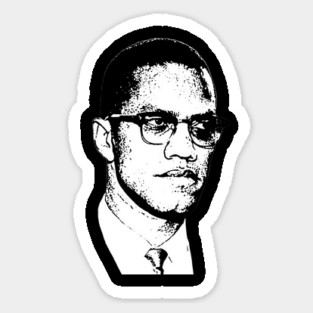 Malcolm X Sticker