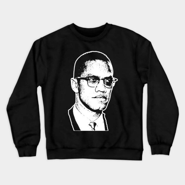 Malcolm x, Civil Rights, Black History Crewneck Sweatshirt by UrbanLifeApparel