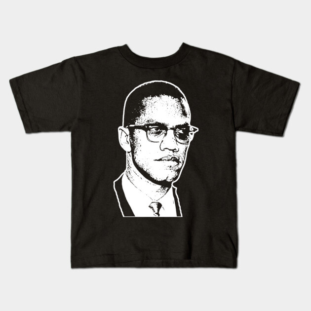 Malcolm x, Civil Rights, Black History Kids T-Shirt by UrbanLifeApparel