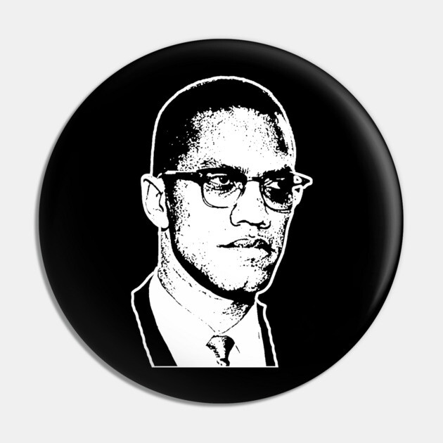 Malcolm x, Civil Rights, Black History Pin by UrbanLifeApparel