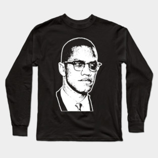 Malcolm x, Civil Rights, Black History Long Sleeve T-Shirt