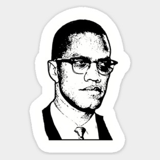 Malcolm X, Black History Sticker