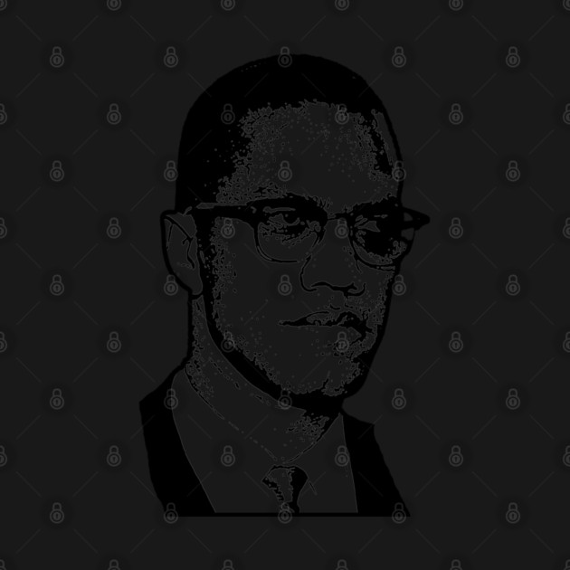Malcolm X, Black History by UrbanLifeApparel