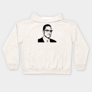 Malcolm X, Black History Kids Hoodie