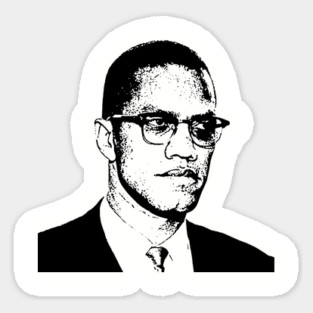 Malcolm X, Black History Sticker