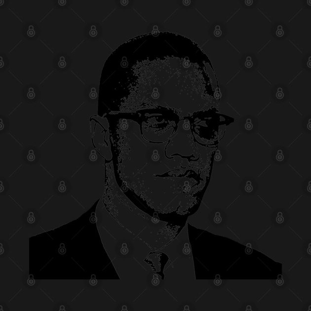 Malcolm X, Black History by UrbanLifeApparel