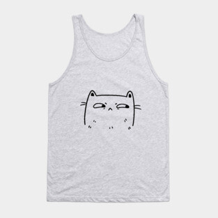 Judgmental cat Tank Top