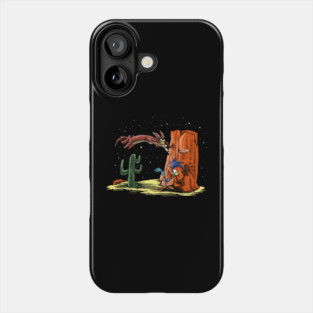 Runner and Wile E. Phone Case