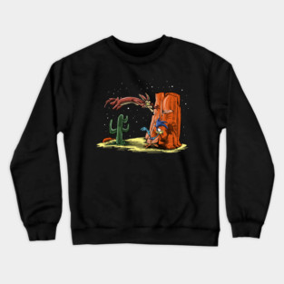 Runner and Wile E. Crewneck Sweatshirt