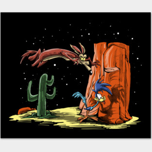 Runner and Wile E. Posters and Art