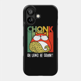 Chonk Scale Fat Cat Meme Phone Case