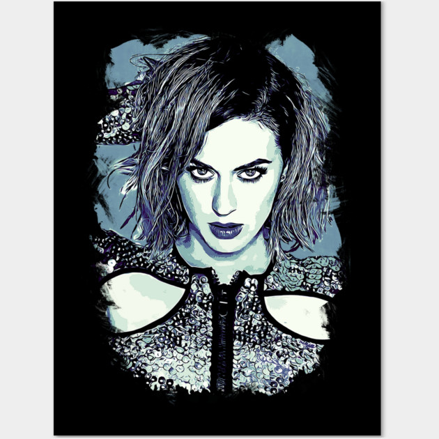 Katy Perry Vexel Art Wall Art by Rezronauth