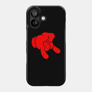 Web slinger rubber hose hand Phone Case