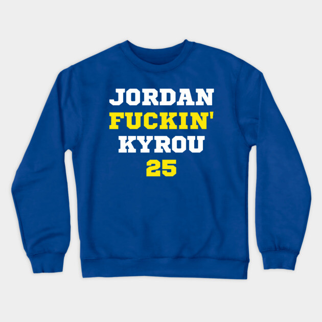 Jordan F*ckin' Kyrou Crewneck Sweatshirt by Litehouse Tees