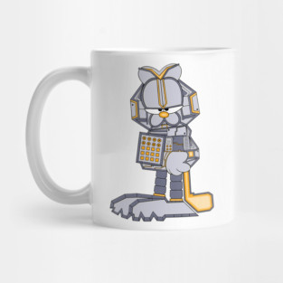 mecha cyborg Garfield artwork Mug