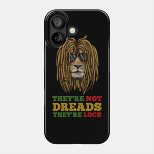 African Rasta Lion, Deadlocks, Jamaica Phone Case