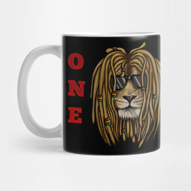 African Rasta Lion, Loc Life, Jamaica by logiamerch