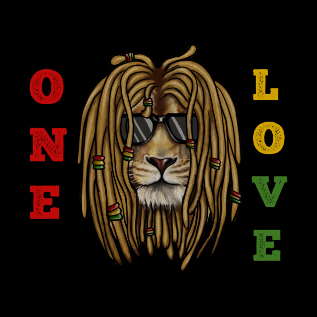 African Rasta Lion, Loc Life, Jamaica by logiamerch