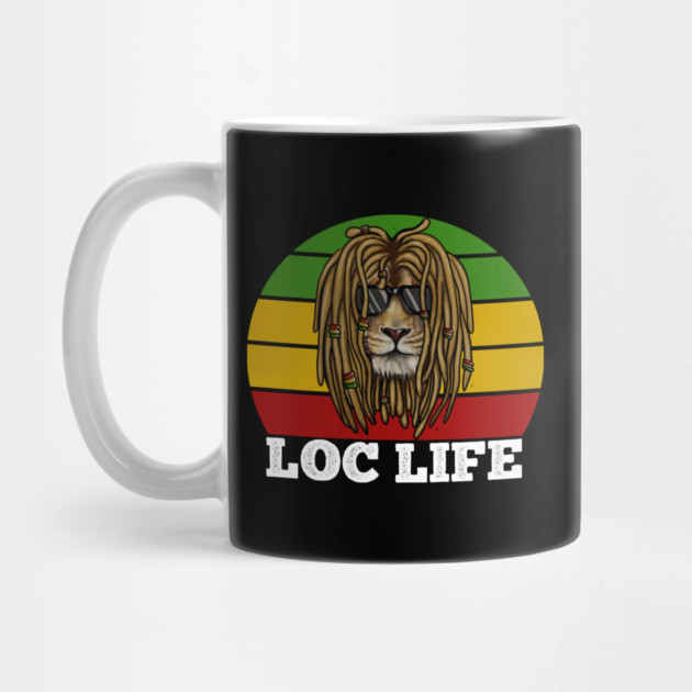 African Rasta Lion, Loc Life, Jamaica by logiamerch