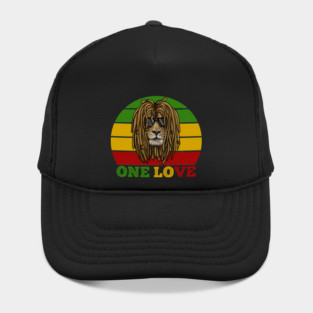 African Lion, Rasta Love, Jamaica Hat