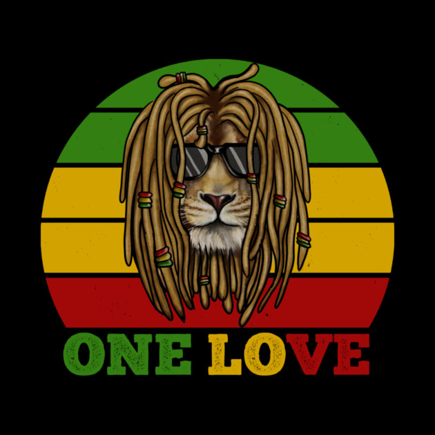 African Lion, Rasta Love, Jamaica by logiamerch