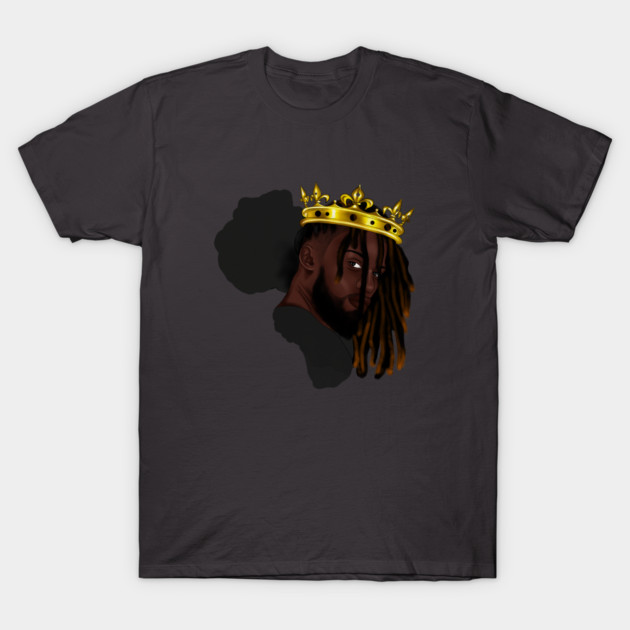 Africa Map, Proud African Man, Black Pride T-Shirt by logiamerch