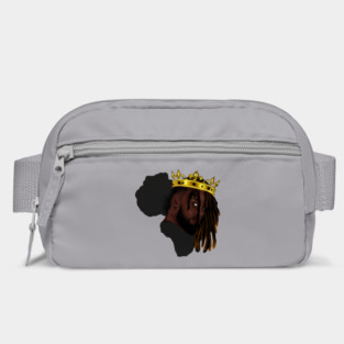 Africa Map, Proud African Man, Black Pride Bag