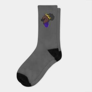 Africa Map, Proud African Man, Black Pride Socks