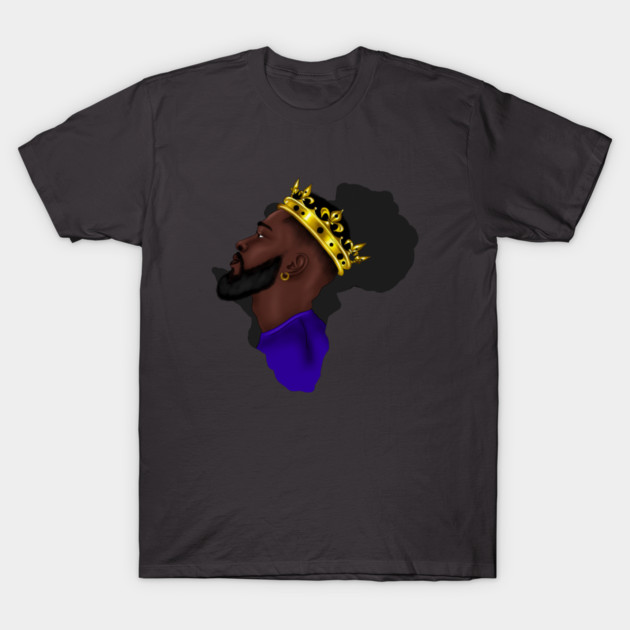 Africa Map, Proud African Man, Black Pride T-Shirt by logiamerch
