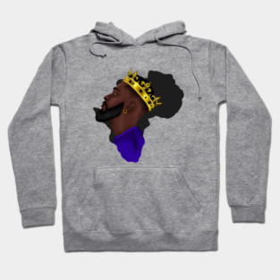 Africa Map, Proud African Man, Black Pride Hoodie