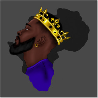 Africa Map, Proud African Man, Black Pride Posters and Art