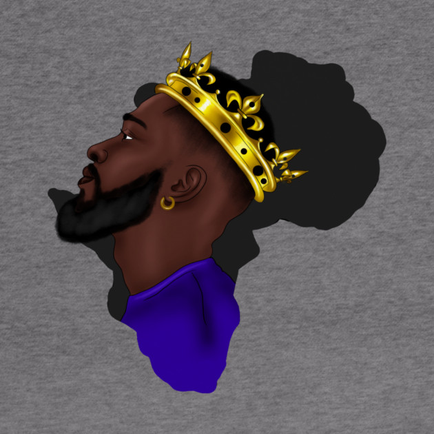 Africa Map, Proud African Man, Black Pride by logiamerch