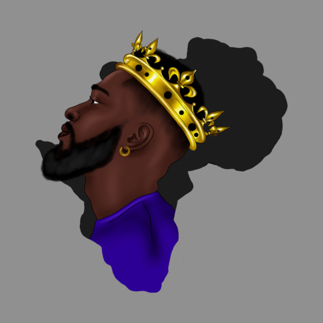 Africa Map, Proud African Man, Black Pride by logiamerch