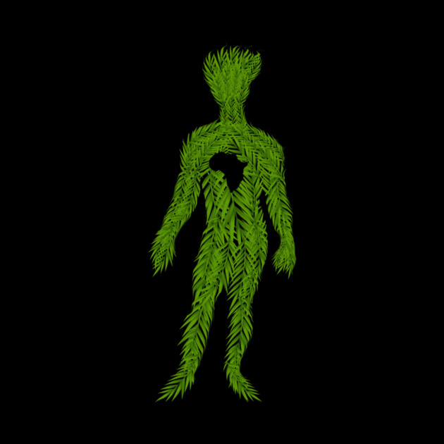 Africa Map, Tropical Leaves Man, African by logiamerch