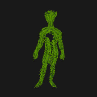 Africa Map, Tropical Leaves Man, African T-Shirt