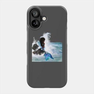 African Woman, Mermaid, Afro Black Girl Magic Phone Case