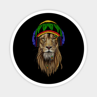 Rasta Lion, Reggae Music, Jamaican Magnet