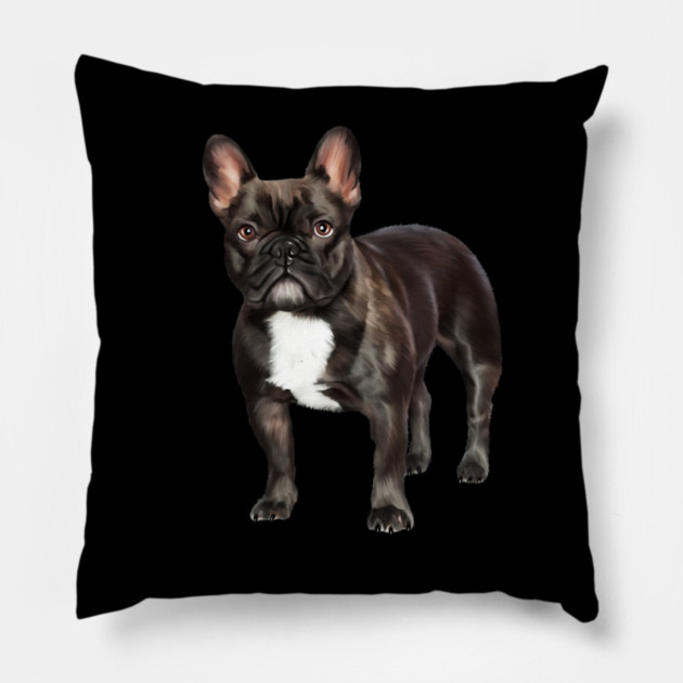 French Bulldog, Frenchie Lover, French Bulldogs Pillow by logiamerch