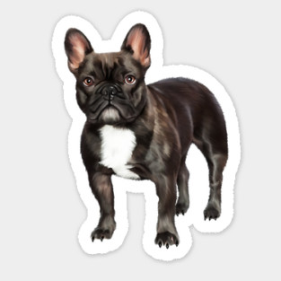 French Bulldog, Frenchie Lover, French Bulldogs Sticker
