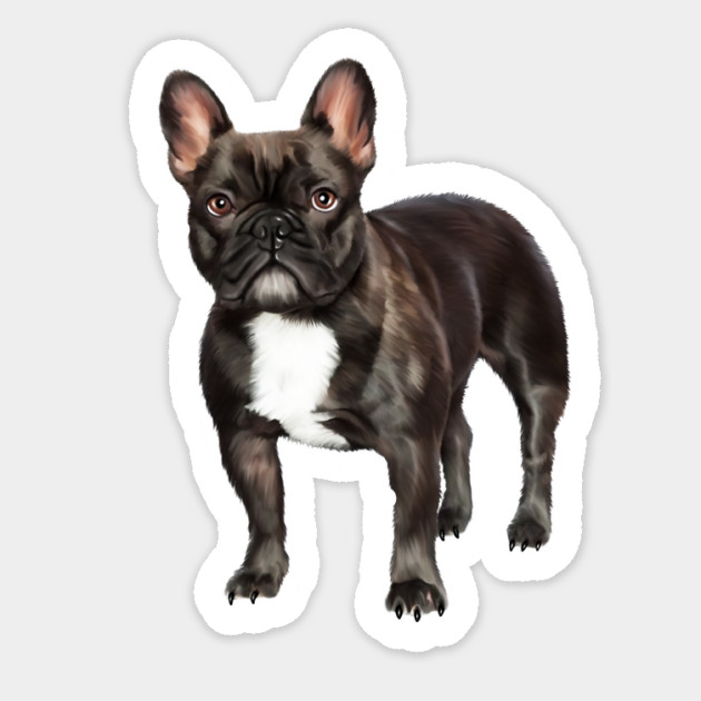 French Bulldog, Frenchie Lover, French Bulldogs Sticker by logiamerch